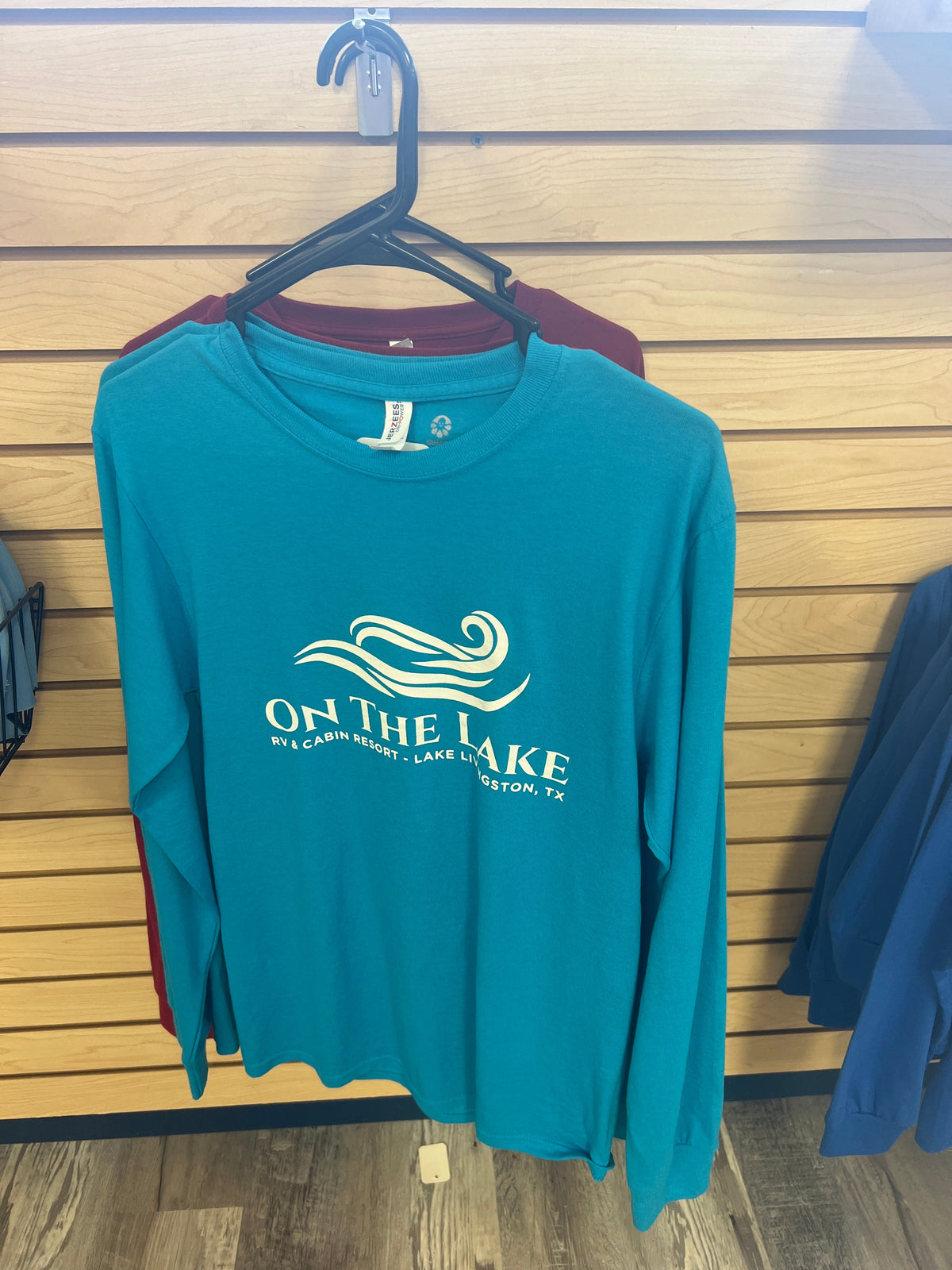 On the Lake Logo Long Sleeve Shirt