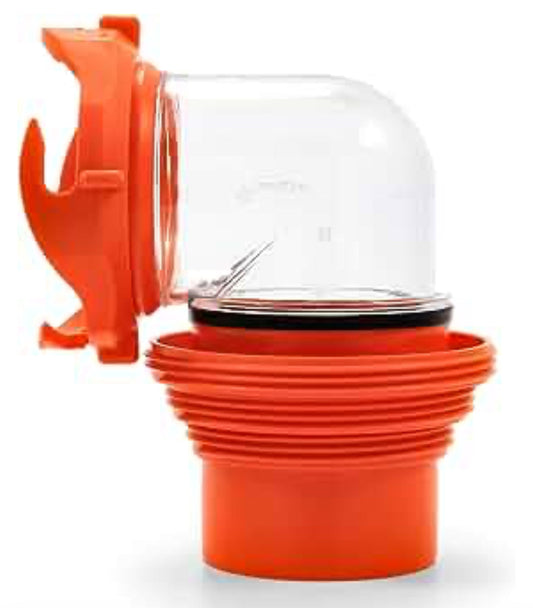 Camco Rhinoflex Clear Sewer Elbow