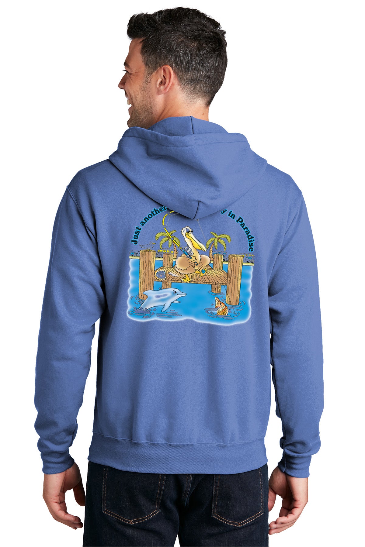 Ho-Hum RV Park Logo Zip Hoodie Sweatshirt