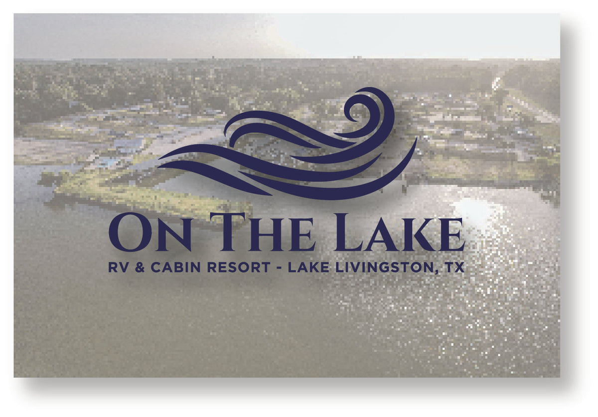 On the Lake Postcard