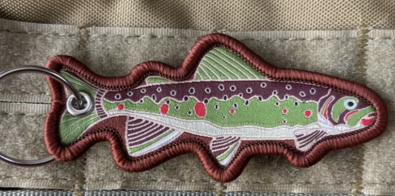Woven Fish Keychain