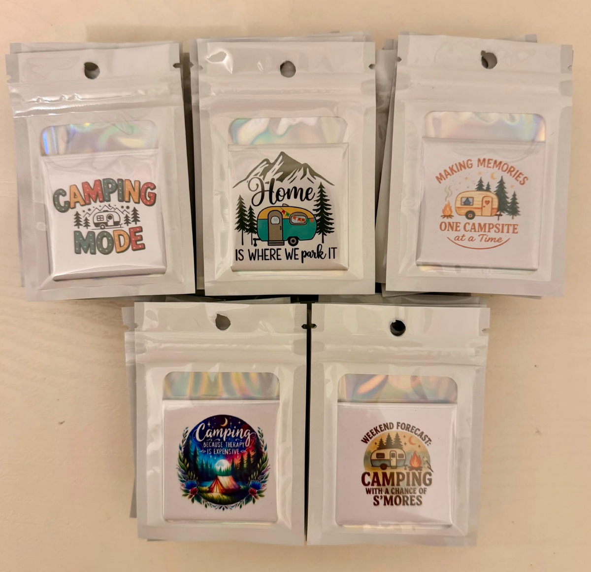 Magnetic Memories Camping Magnets