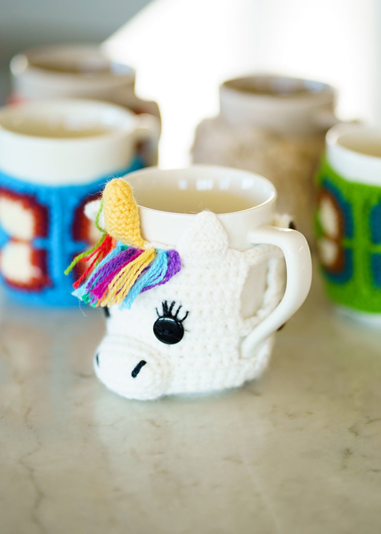 Animal Cup Cozies