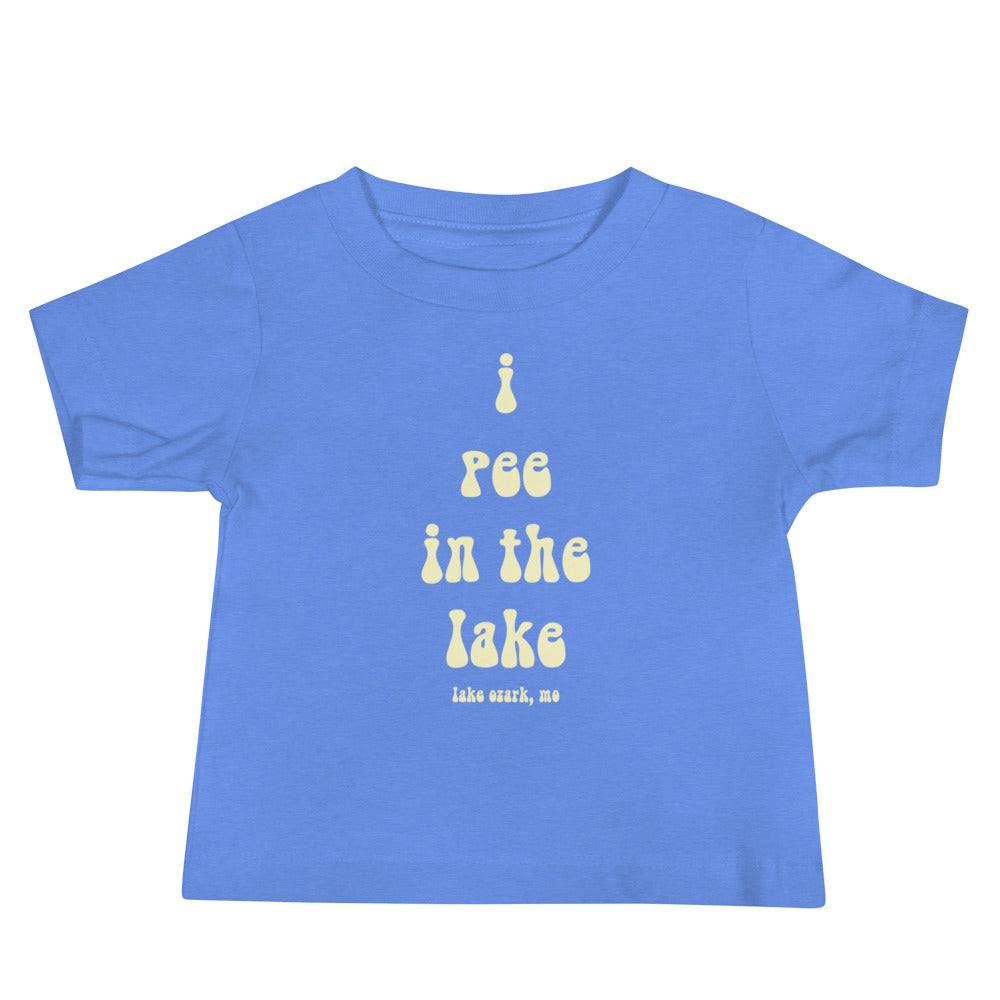 I Pee in the Lake Lake Ozark, MO Baby Tee