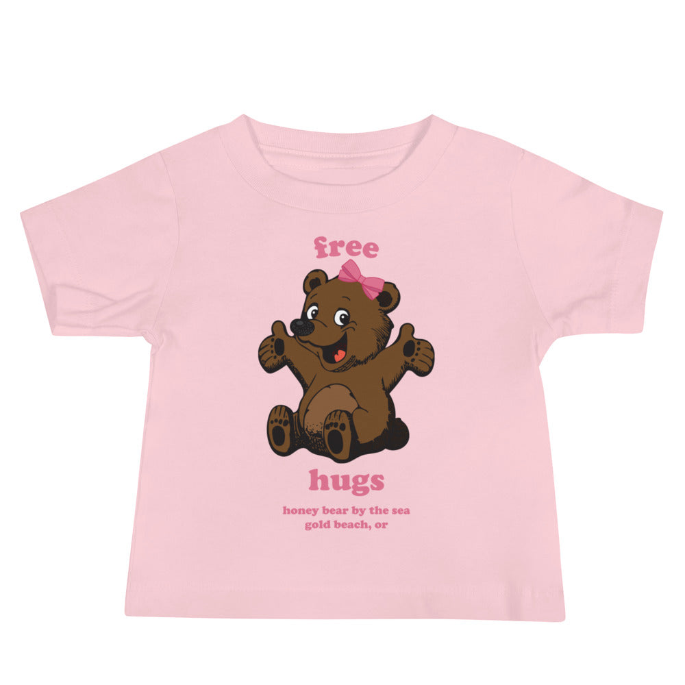 Free Bear Hugs Honey Bear By the Sea Baby Jersey Short Sleeve Tee