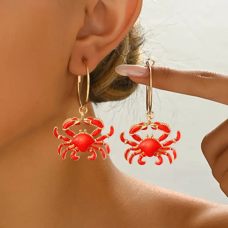 Crab Earrings