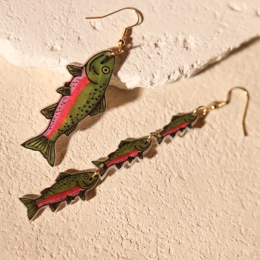 Trout Earrings