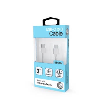 USB-C to USB-C Cable 3'