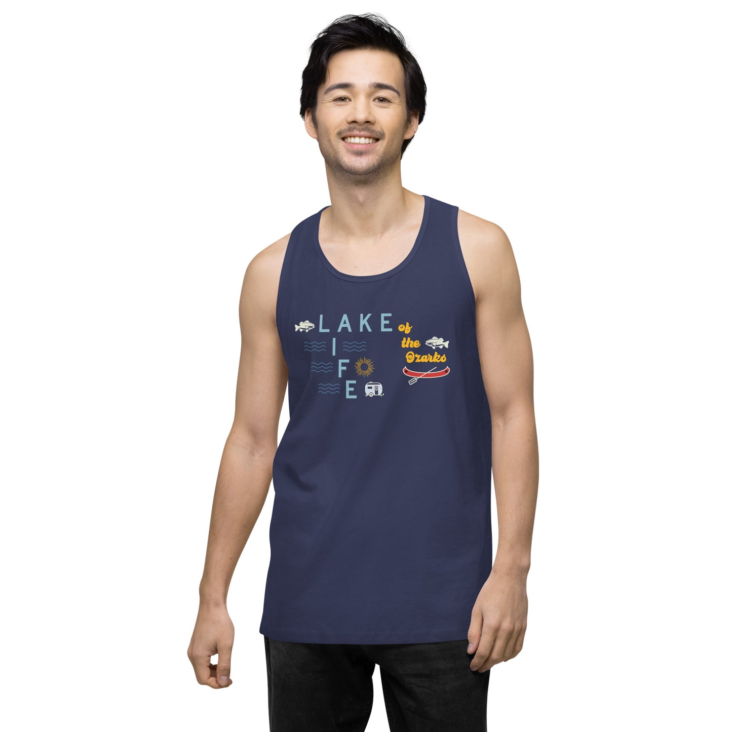 Lake Life Lake of the Ozarks Tank Top