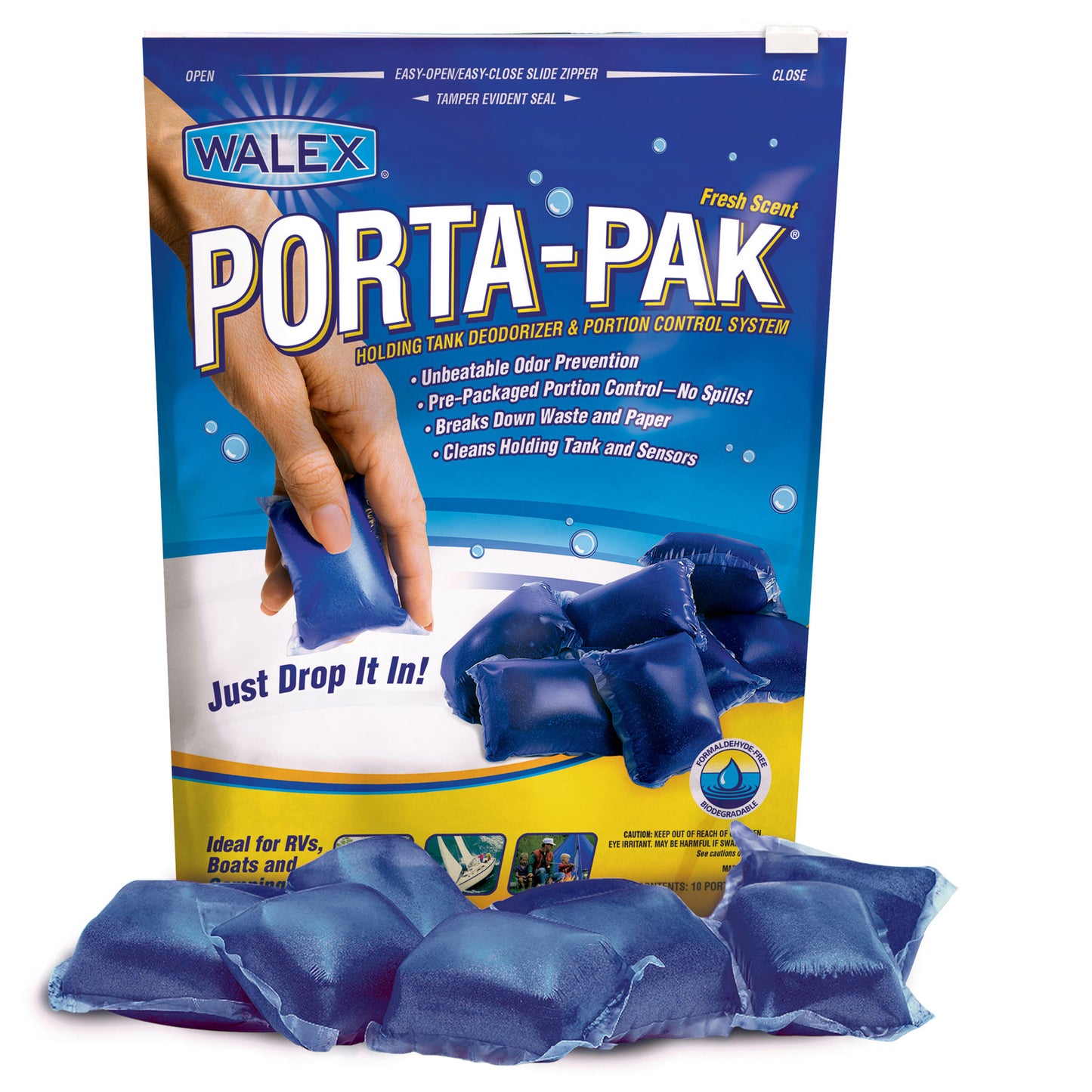 Porta Pak RV Blackwater Cleaner 10 Pack