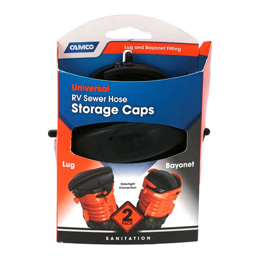 Sewer Hose Storage Caps